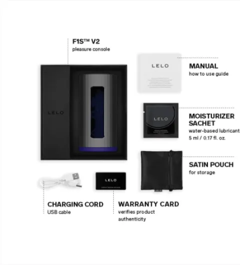F1S V2 Waterproof Sucking Male Masturbator, Male Sex Toys, Pocket Pussy Men, Sex Toys for Men, Male Masturbators with 4 Vibrating Patterns, Blue