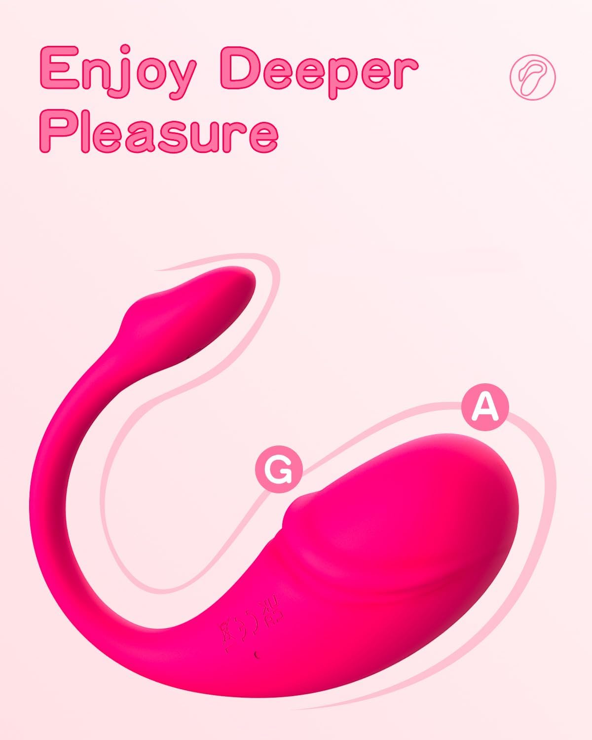 Sex Toy Vibrator Adult Toys Remote Control Vibrator with Phone Control, Couples Sex Toys4couples Men & Women Female Sex Toys, App Controlled Long Distance Vibrator G Spot Vibrator Love Egg (Red)