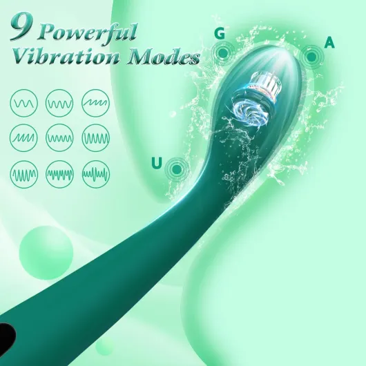 Sex Toys Women Vibrator Dildo - Adult G Spot Anal Silicone Toy, Rabbit Vibrators Machine Sex Toys4couples Men, Erotic Eellness & Massage Wand with 9 Vibrations for Vaginal Nipples Clitoris Stimulation Color-1