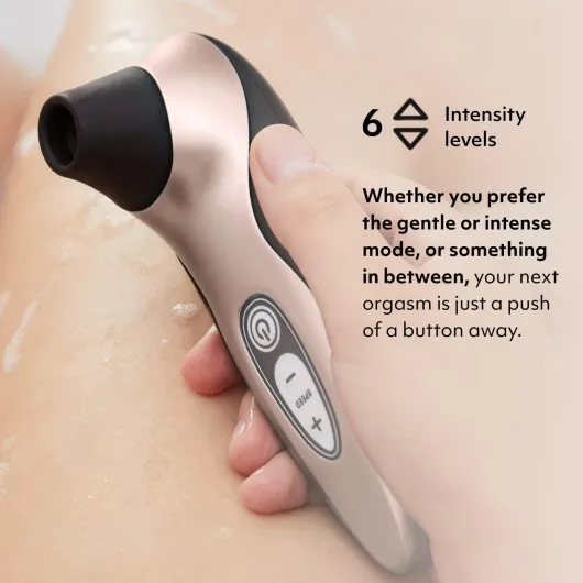 Pro40 Clitoral Sucking Toy - Clit Stimulator with 6 Suction Speeds - Waterproof Sucker Vibrator - Rechargeable Vibrating Adult Sex Toy Gifts for Women and Couples - Limited Rose Gold Edition