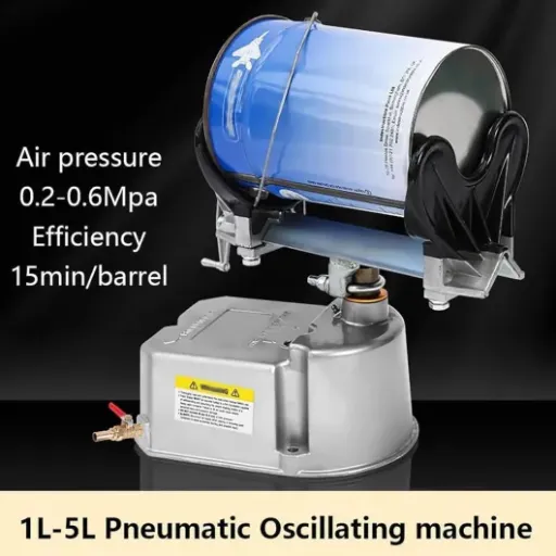 Paint Mixing Shaker Review: an air-powered workhorse for small workshops if you set it up right