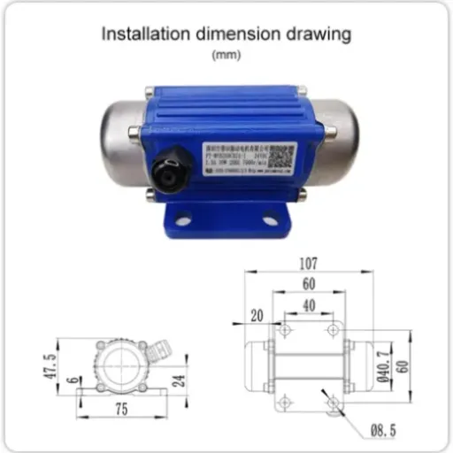 DC Brushless 12V 24V Vibration Motor Review: small shaker with decent control but mystery branding