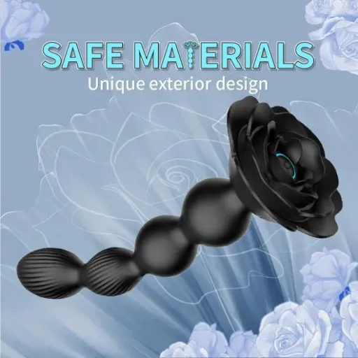TVG Anal Beads Butt Plug Review: a budget-friendly rotating toy that hits hard but not always cleanly