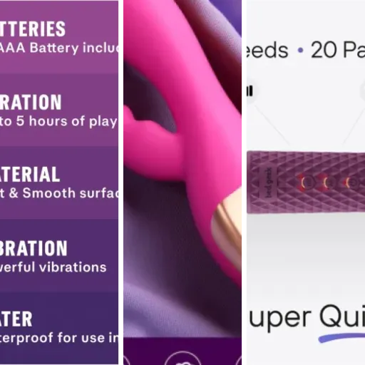 Comparison of the 3 best waterproof sex toy (May 2026)