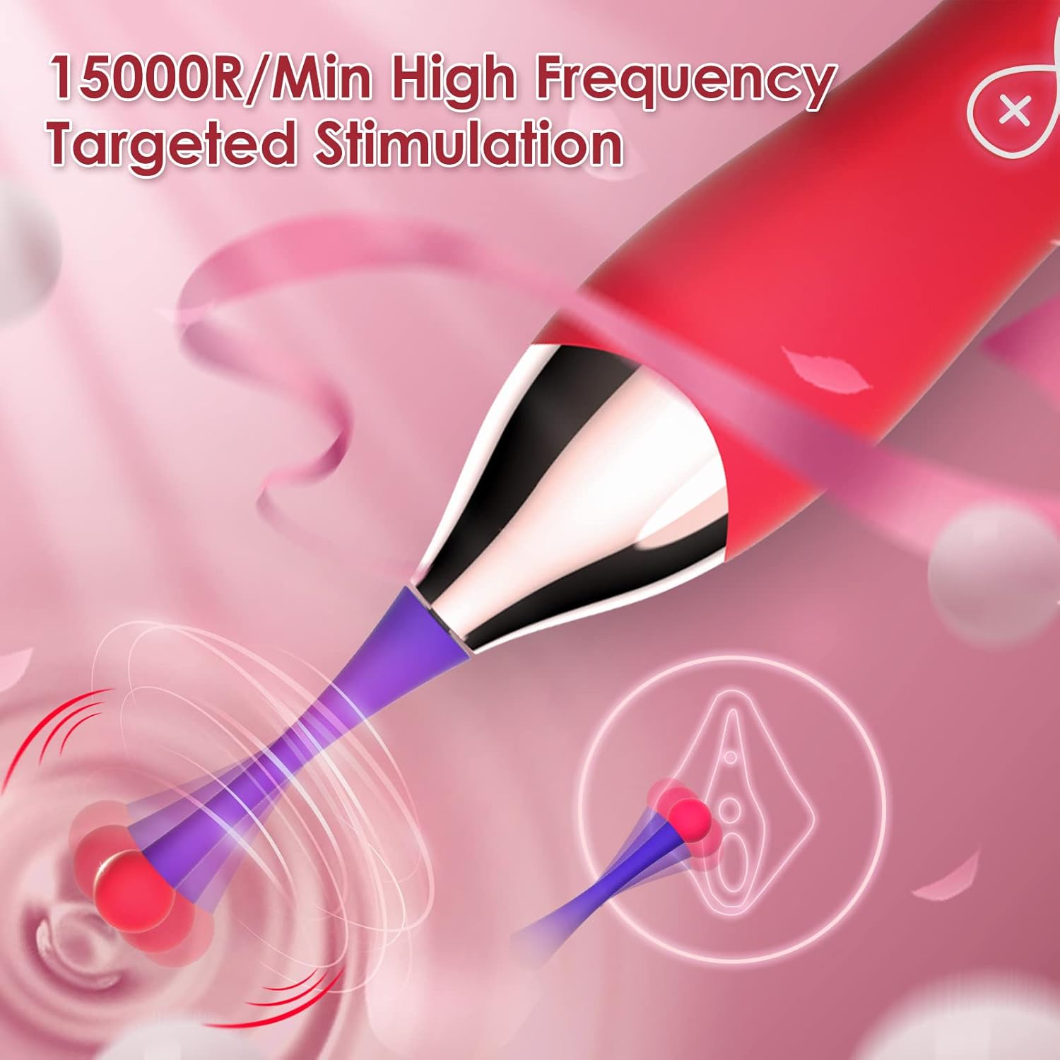 High Frequency Bullet Vibrator for Women, Sex Toys4Women, 7 Powerful Function Quiet Dildo Vibrabrater Toy Anal Clit Nipple Stimulator G-spot Vibrators Clitoralal Adult Sex Toys4couples Men & Women