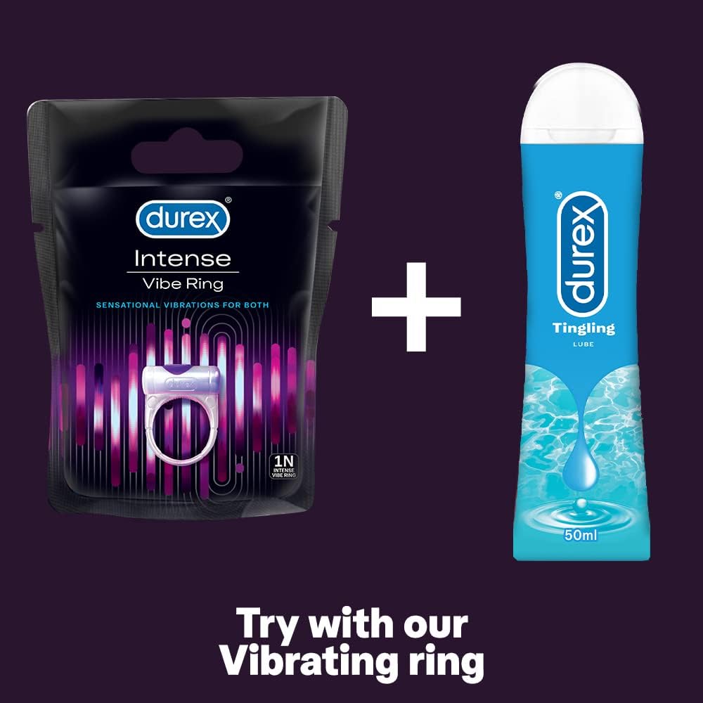 Intense Vibrating Ring Sex Toy 1 Count (Pack of 1)