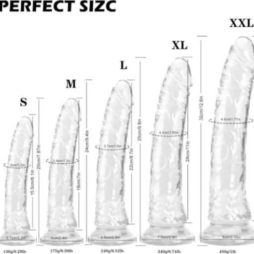 PenghaiYunfei 11-Inch Transparent Dildo Review: big, bendy and budget-friendly