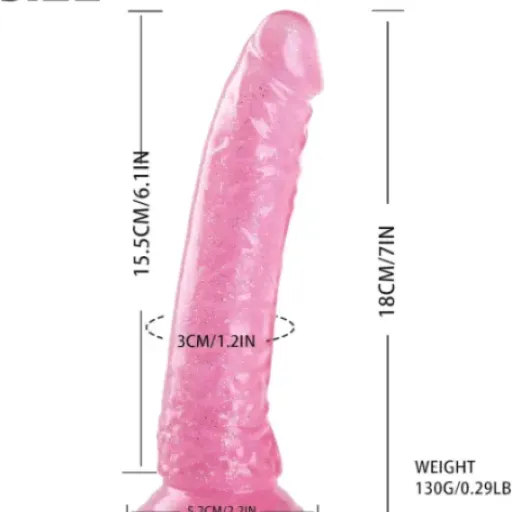 7'' Beginner Dildo Review: a slim, bendy starter toy with good suction and a few trade-offs