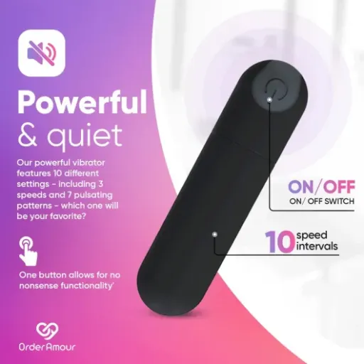 Order Amour Mini Bullet Vibrator Review: compact, strong, but not as quiet as advertised